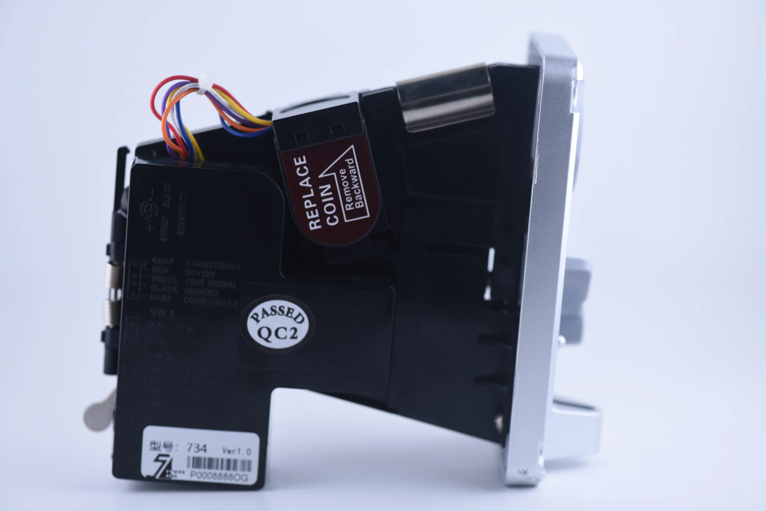 High-Quality Multi-Coin Microcomputer Acceptor for Vending Machines - 图片 3