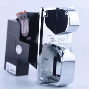 CPU Comparable Arcade Token Coin Acceptor with Metal Front Panel - XUGU arcade machine part