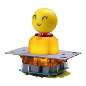 New 4-Way Doll-Style Multicolor Illuminated Joystick for Arcade Machines - XUGU arcade machine part