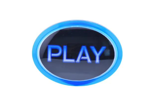 BLC-TMWS 91x64mm Oval Illuminated Arcade Button