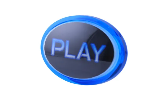 BLC-TMWS 91x64mm Oval Illuminated Arcade Button