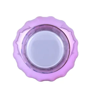 Bubblegum Pink Iridescent Illuminated Arcade Button