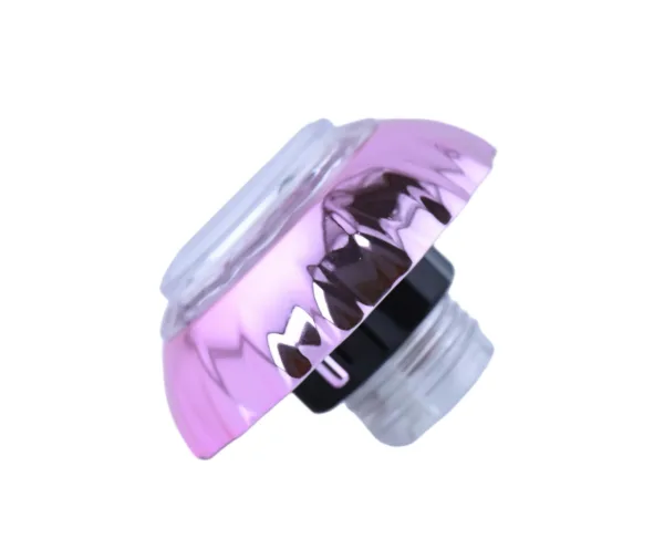 Bubblegum Pink Iridescent Illuminated Arcade Button