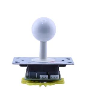 Classic White Ball-Top Arcade Joystick