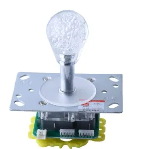 一体成型クリスタルバブル球 RGB LED ジョイスティック(ロングシャフト) - CGMAD アーケード機部品