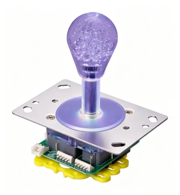 一体成型クリスタルバブル球 RGB LED ジョイスティック(ロングシャフト)