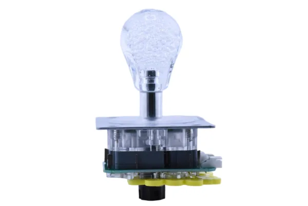 One-Piece Short-Shaft Crystal Bubble RGB LED Joystick