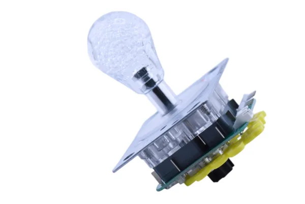 One-Piece Short-Shaft Crystal Bubble RGB LED Joystick