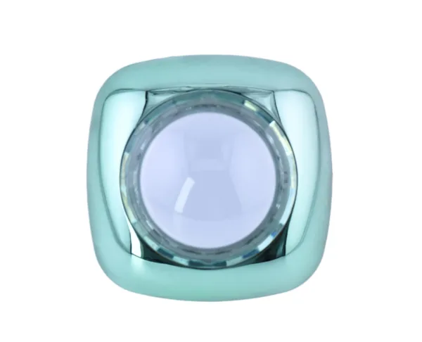 Emerald Green Iridescent Illuminated Arcade Button