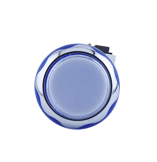 GVLT-43 43.3mm Round Electroplated Illuminated Push Button