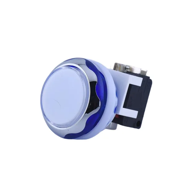 GVLT-43 43.3mm Round Electroplated Illuminated Push Button