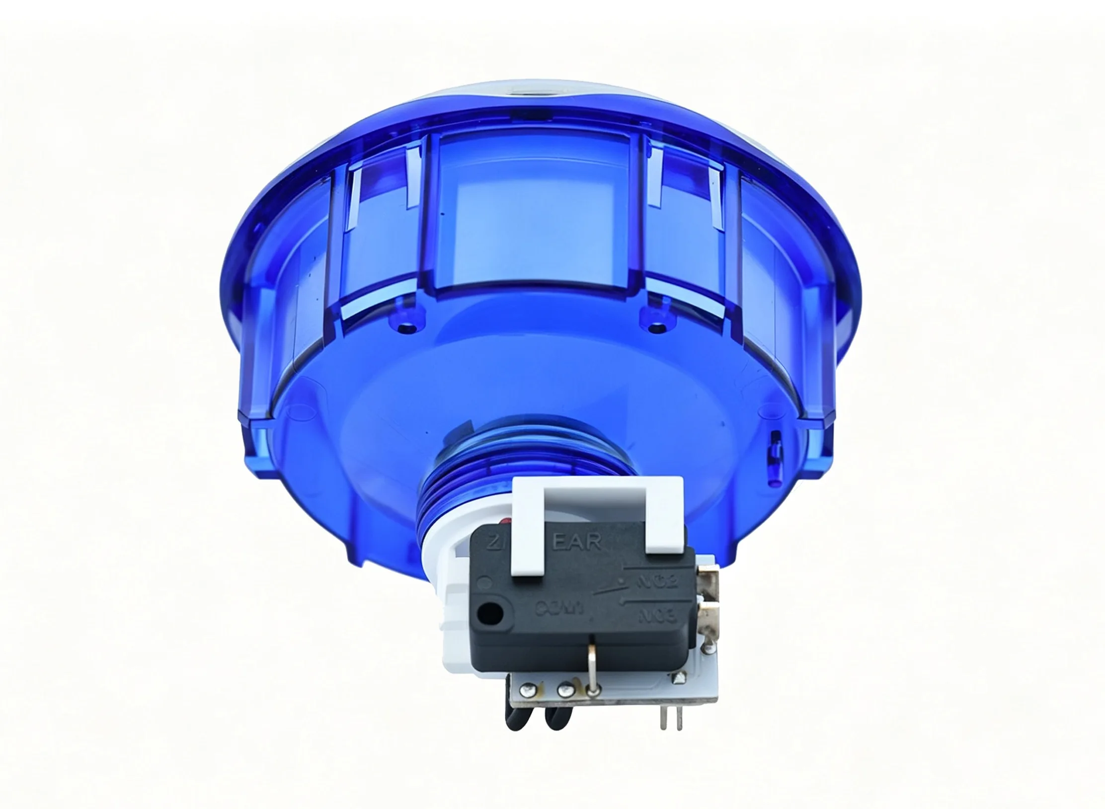 GVLT-58.9 58.9mm Round Chrome-Plated Illuminated Arcade Push Button - view 3