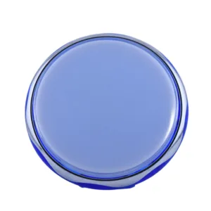 GVLT-91 91mm Round Chrome-Plated Illuminated Arcade Push Button - view 1