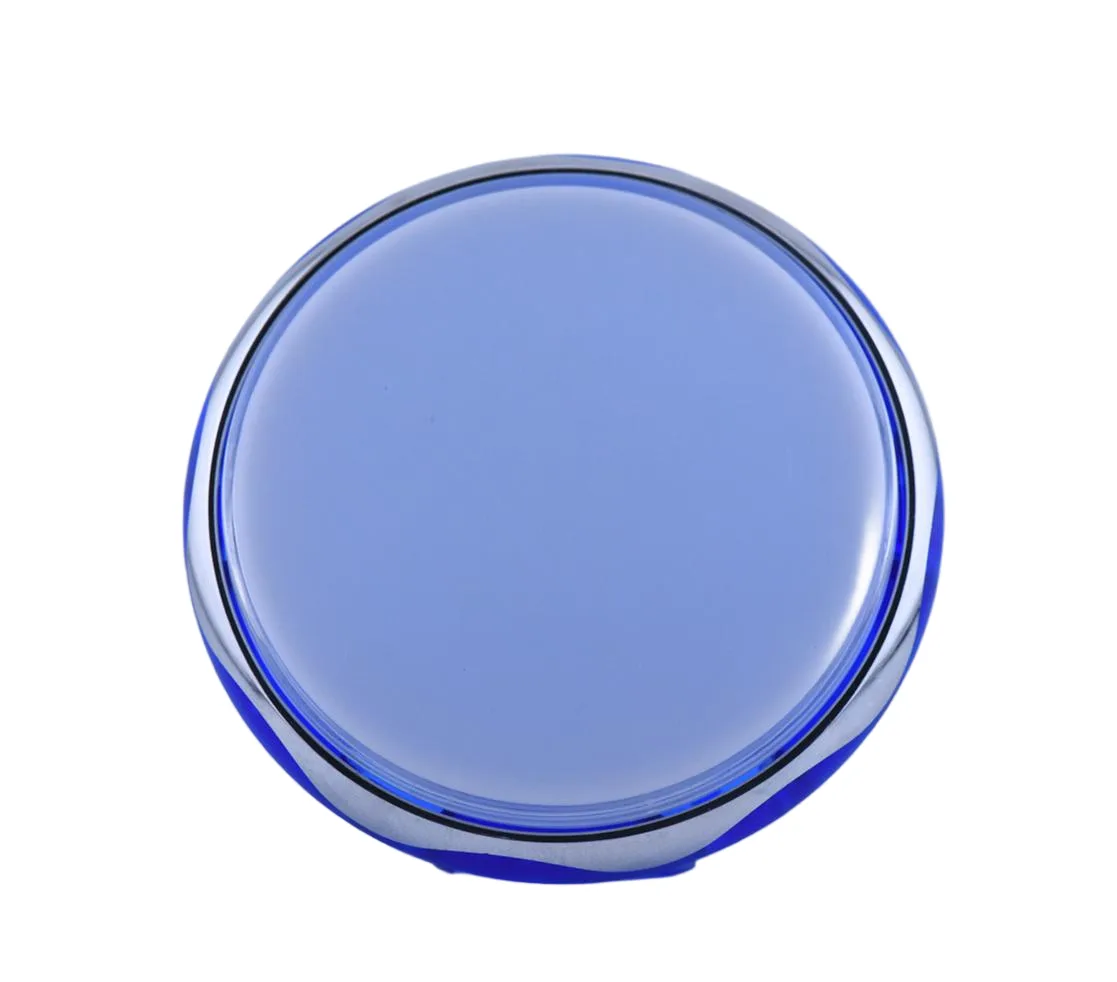 GVLT-91 91mm Round Chrome-Plated Illuminated Arcade Push Button - view 1