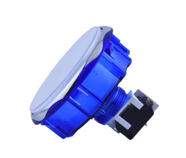 GVLT-91 91mm Round Electroplated Illuminated Push Button
