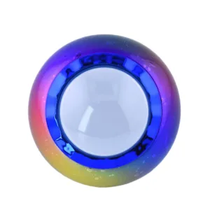Rainbow Iridescent Illuminated Arcade Button