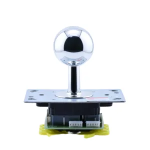 Silver-Plated Ball-Top Arcade Joystick