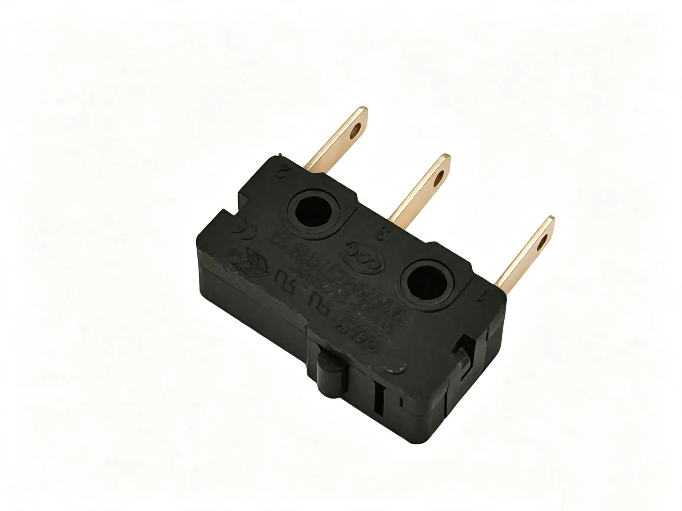 VLT three-terminal micro switch with long terminals for arcade buttons