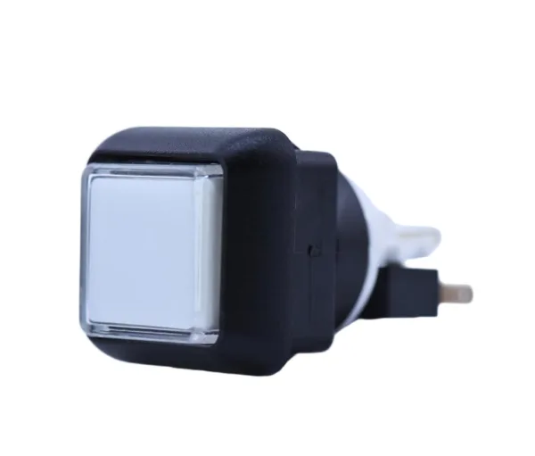 VLT-CL-A 26.5mm Botão de pressão iluminado – Quadrado