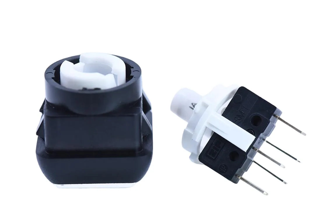 VLT-CL-A 26.5mm Botão de pressão iluminado – Quadrado - Peça para máquina de arcade CGMAD