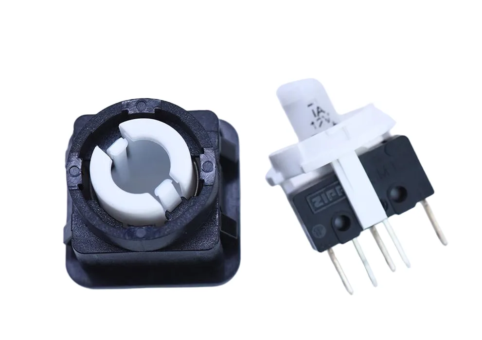 VLT-CL-A 26.5mm Botão de pressão iluminado – Quadrado - Peça para máquina de arcade CGMAD