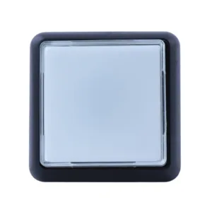 VLT-CL-C 48.4mm Square Snap-In Illuminated Arcade Push Button - view 1
