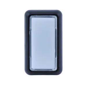 VLT-CL-F 30.4x48.5mm Rectangular Snap-In Illuminated Arcade Push Button - view 1