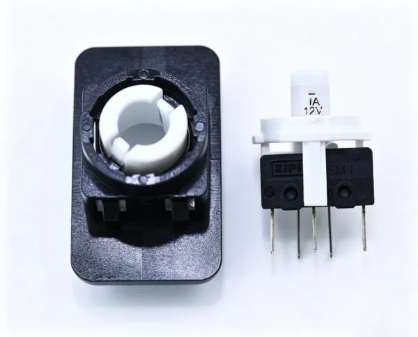 VLT-CL-F 30.4x48.5mm Rectangular Illuminated Push Button
