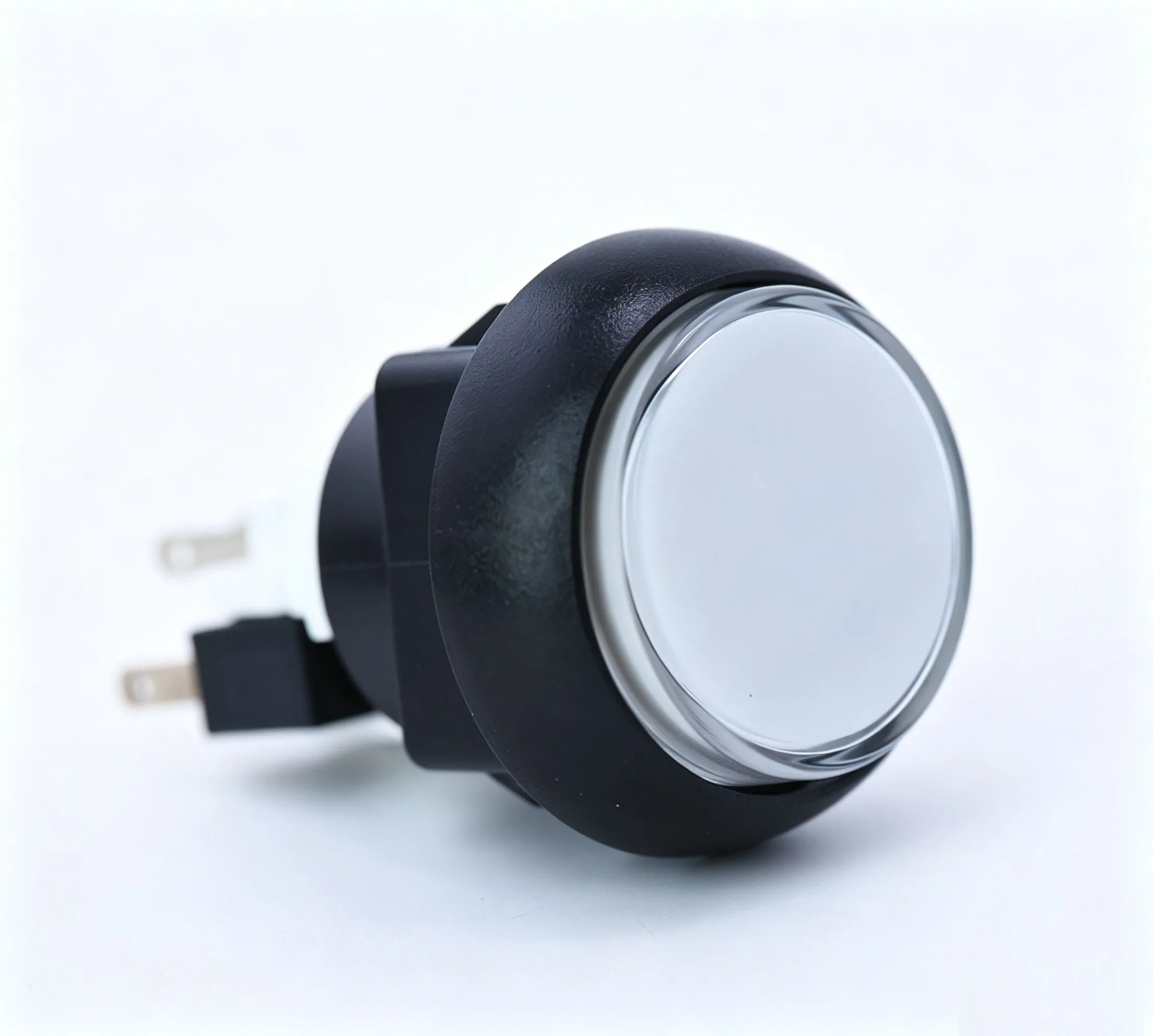 VLT-CL-G 32.5mm Round Snap-In Illuminated Arcade Push Button - view 2