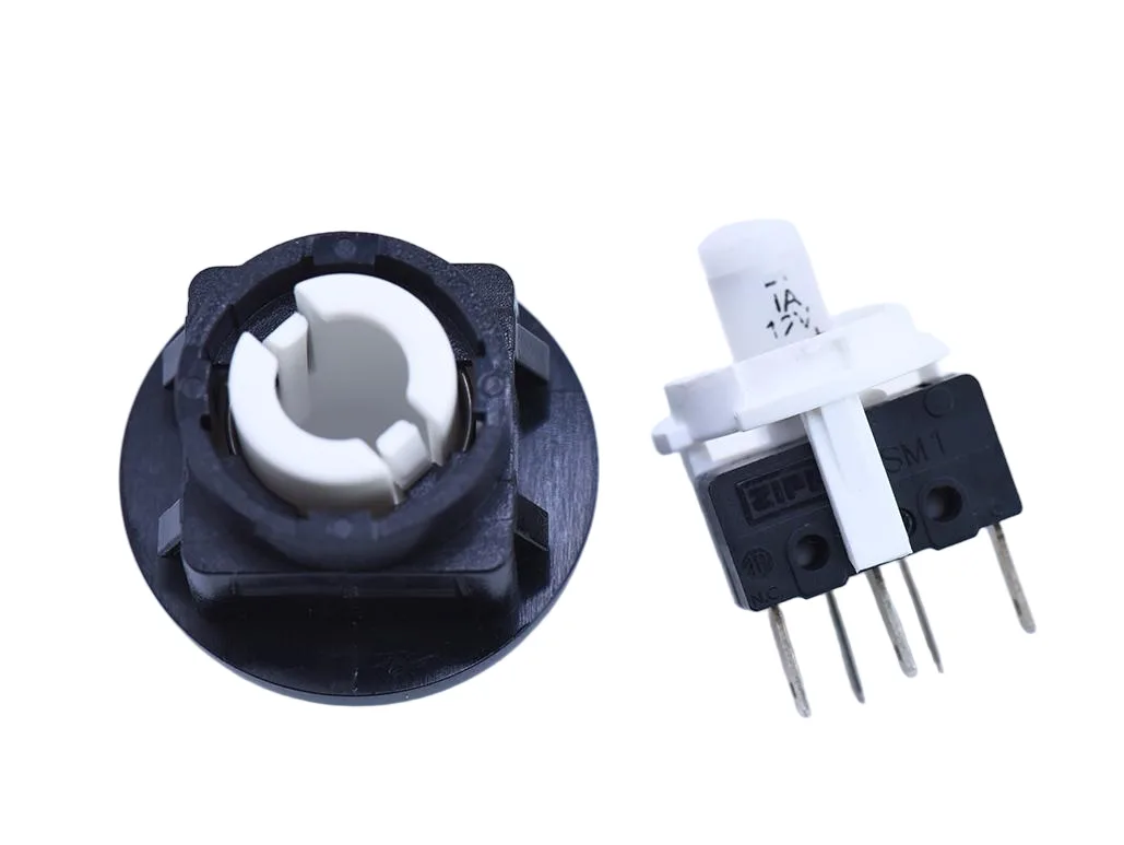 VLT-CL-G 32.5mm Round Snap-In Illuminated Arcade Push Button - view 6