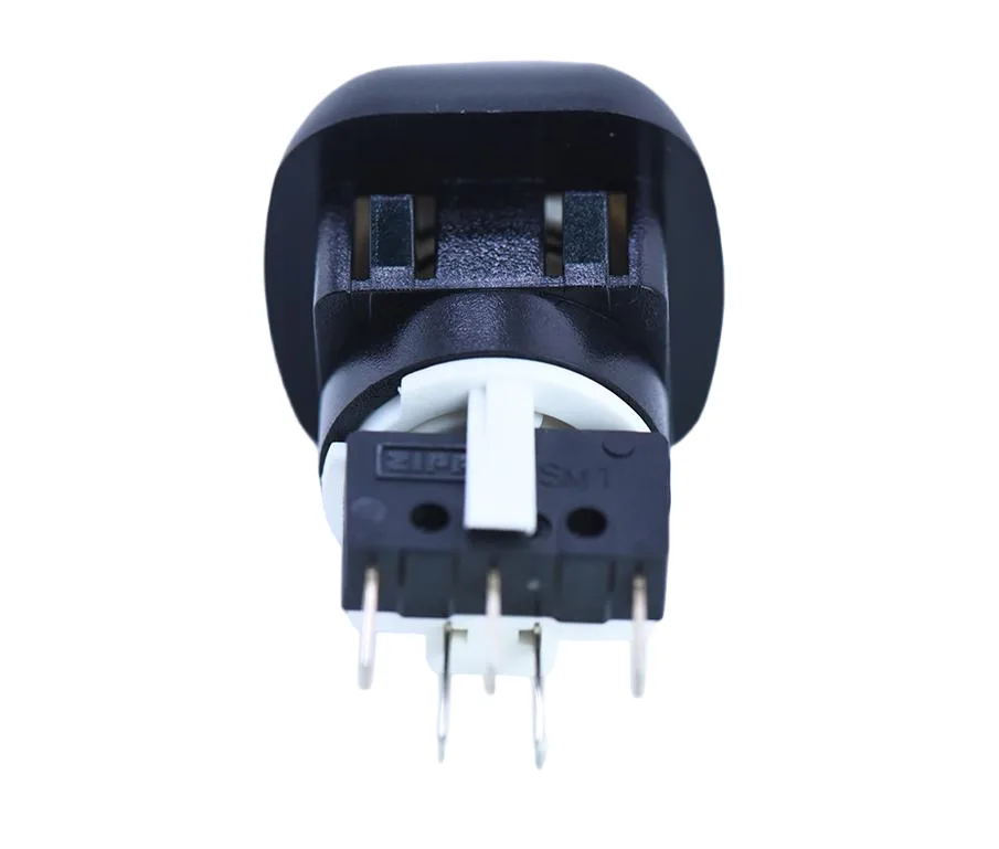 VLT-CL-K 30x33.8mm Rectangular Snap-In Illuminated Arcade Push Button - view 3
