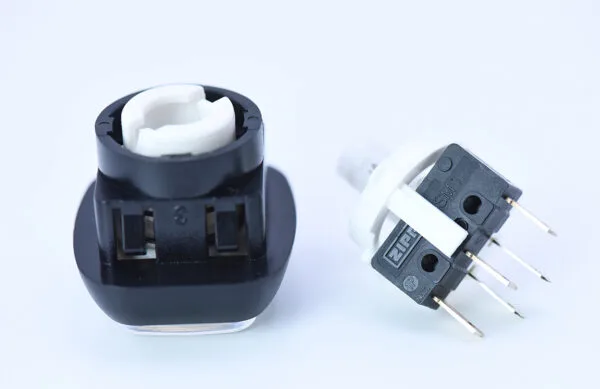 VLT-CL-K 30x33.8mm Rectangular Illuminated Push Button