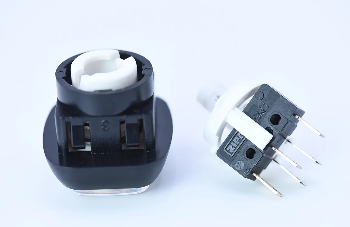 VLT-CL-K 30x33.8mm Rectangular Snap-In Illuminated Arcade Push Button - view 5