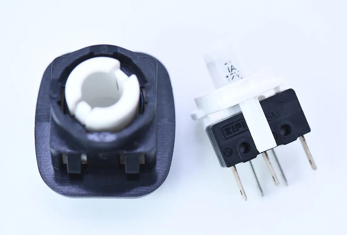 VLT-CL-K 30x33.8mm Rectangular Snap-In Illuminated Arcade Push Button - view 6