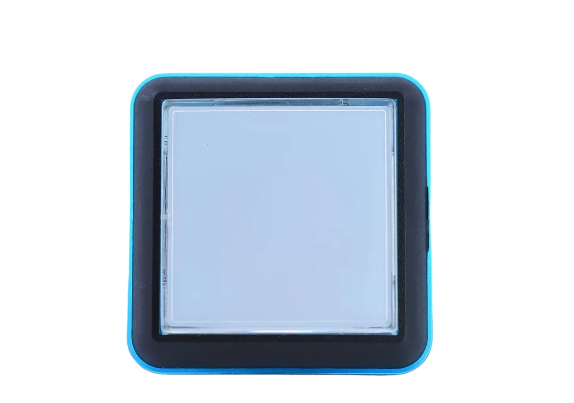 VLT-NDP-C 50x35mm Rectangular Thick-Type Illuminated Arcade Push Button - view 1