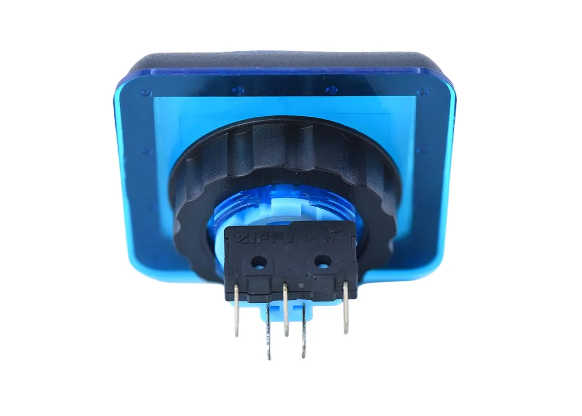 VLT-NDP-C 50x35mm Rectangular Thick-Type Illuminated Arcade Push Button - view 4