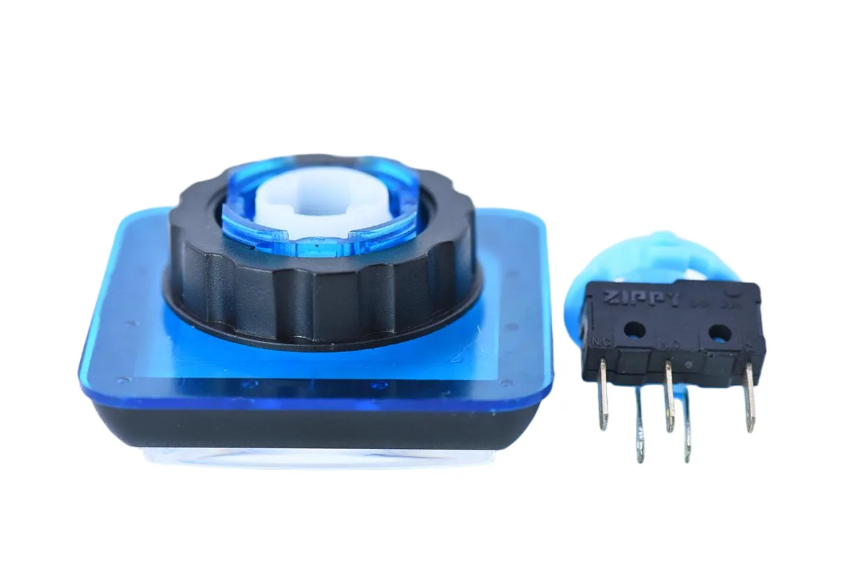 VLT-NDP-C 50x35mm Rectangular Thick-Type Illuminated Arcade Push Button - view 5