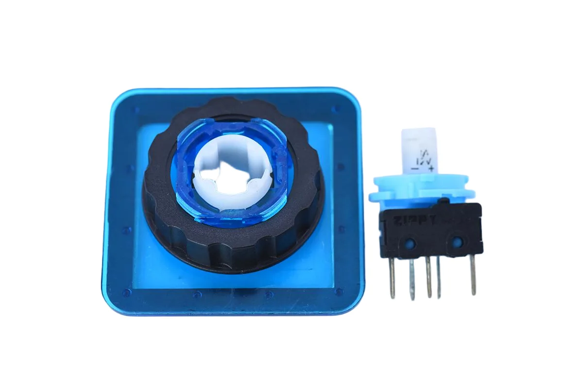 VLT-NDP-C 50x35mm Rectangular Thick-Type Illuminated Arcade Push Button - view 6