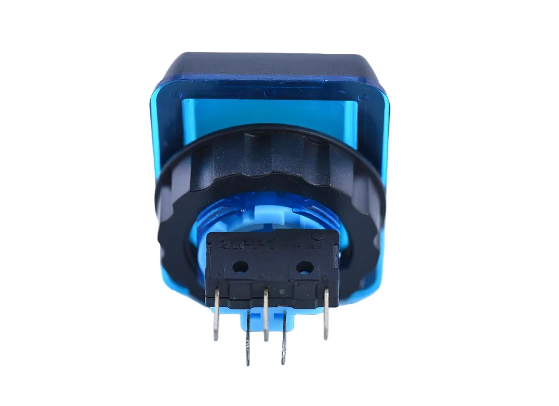 VLT-NDP-E 26x45mm Rectangular Thick-Type Illuminated Arcade Push Button - view 4