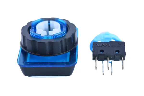 VLT-NDP-E 26x45mm Rectangular Thick-Type Illuminated Push Button