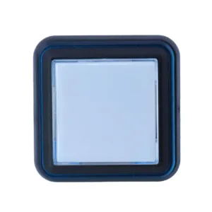 VLT-NTN-C 50x55mm Rectangular Thin-Type Illuminated Arcade Push Button - view 1