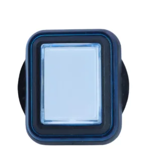 VLT-NTN-D 31.4x31.6mm Rectangular Thin-Type Illuminated Arcade Push Button - view 1
