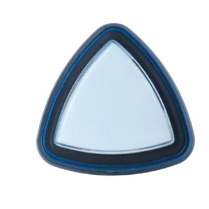 VLT-NTN-I 45x50mm Triangular Thin-Type Illuminated Arcade Push Button - view 1