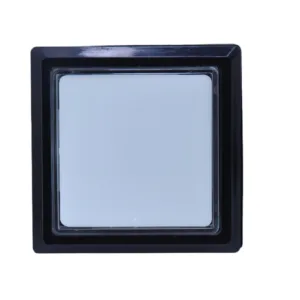 VLT-TN-C 49.7mm Square Screw-Mount Illuminated Arcade Push Button - view 1