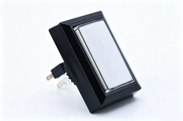 VLT-TN-H 33.9x51.5mm Rectangular Illuminated Push Button